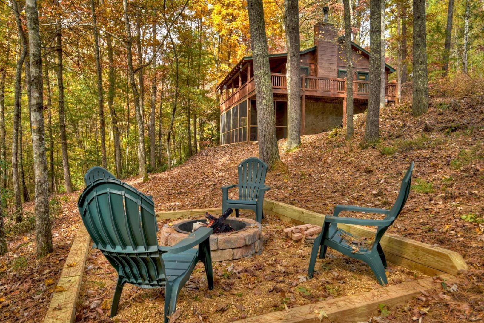 Papa Bear'S Den Villa Cherry Log Exterior photo