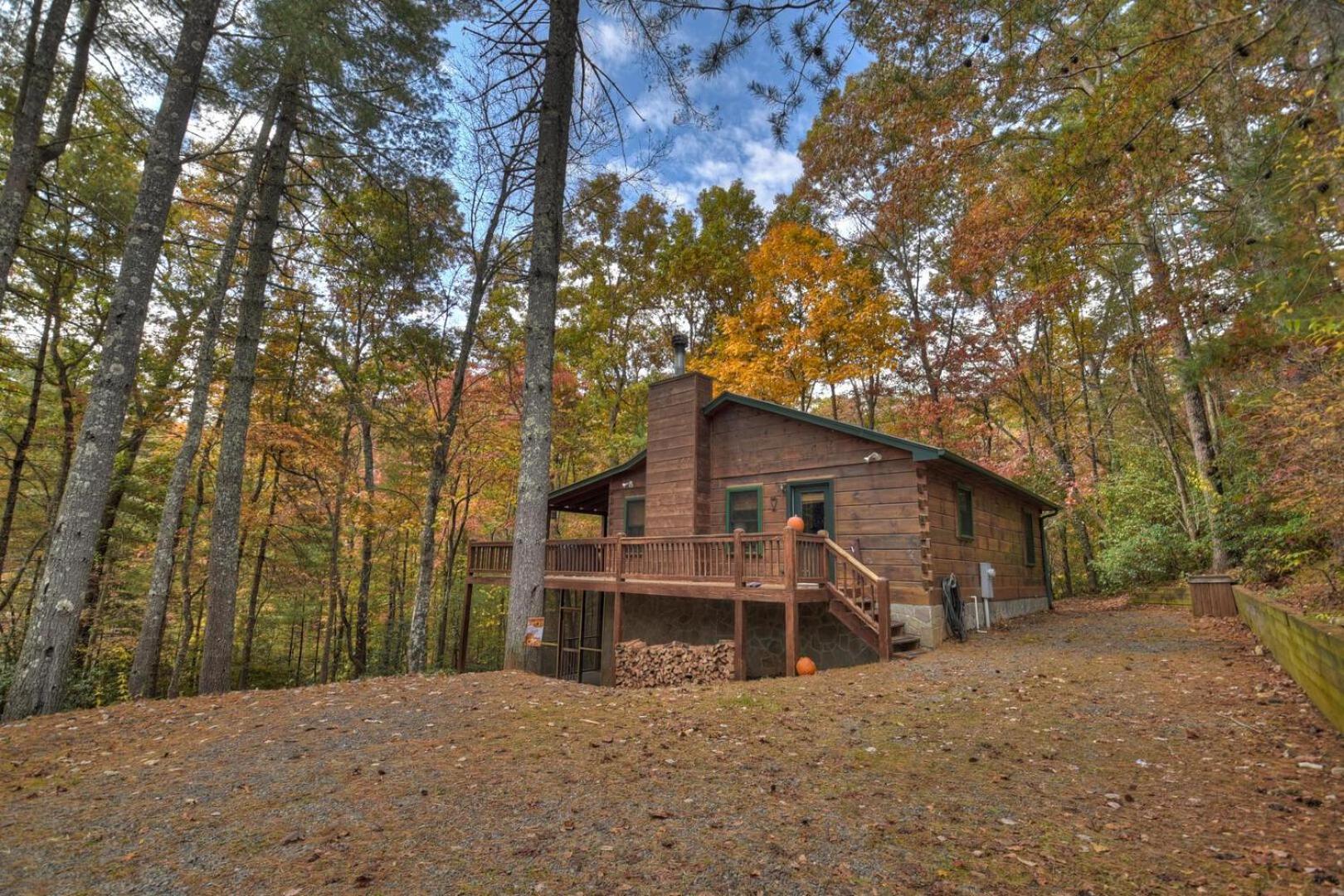 Papa Bear'S Den Villa Cherry Log Exterior photo